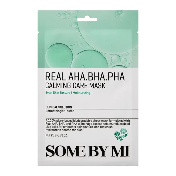 SOME BY MI – Real AHA-BHA-PHA Calming Care Mask